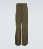 Dries Van Noten - Striped wide-leg pants