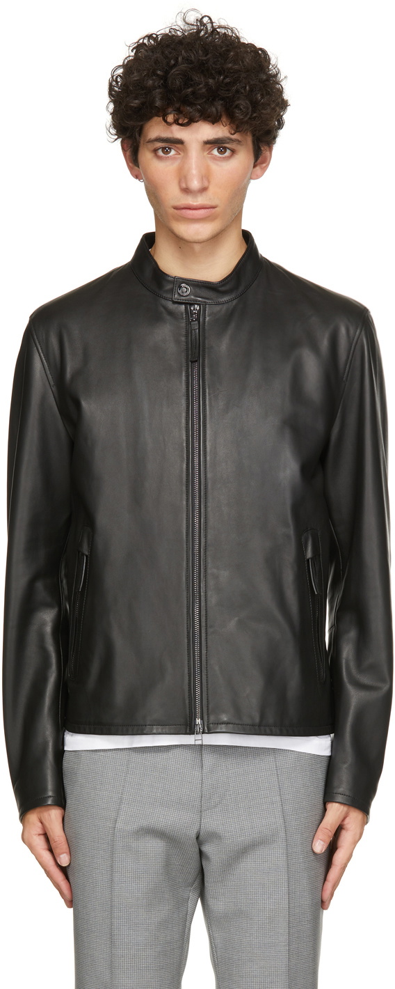 Boss Black Leather Gemos Jacket BOSS