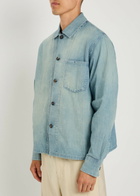 JW Anderson Chambray Denim Shirt Light Blue
