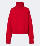 Extreme Cashmere N°434 Crop Xtra cashmere turtleneck sweater