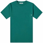 Wood Wood Men's Bobby Pocket T-Shirt in Dark Green