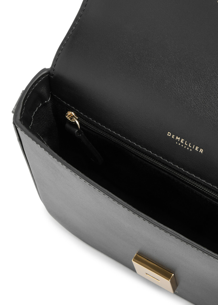 Demellier Vancouver Small Leather Cross-body bag - Black - One Size