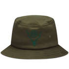 South2 West8 Men's Logo Bucket Hat in Green