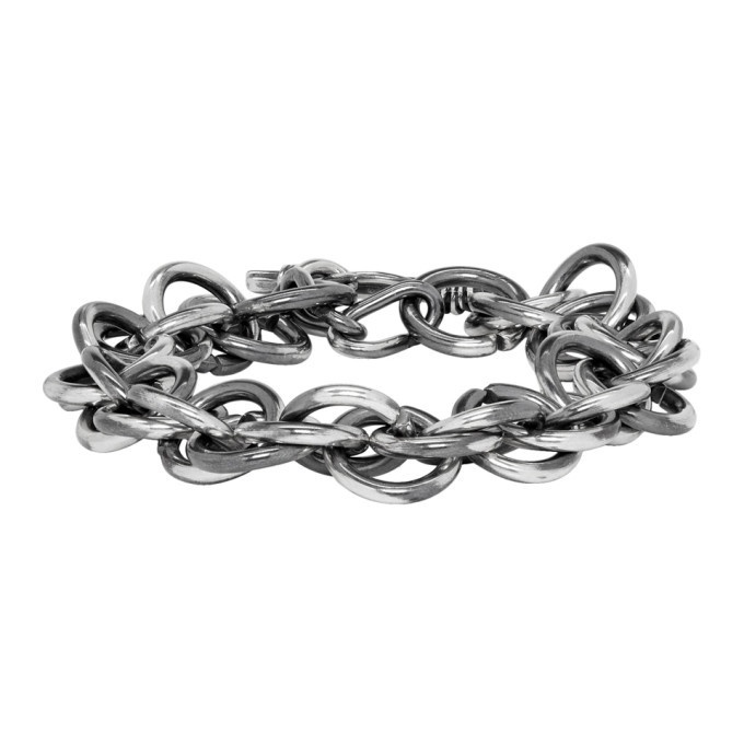 Photo: Chin Teo Silver Spiral Chain Bracelet