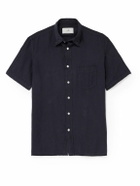 La Paz - Ribeiro Slim-Fit Button-Down Collar Organic Cotton Shirt - Blue