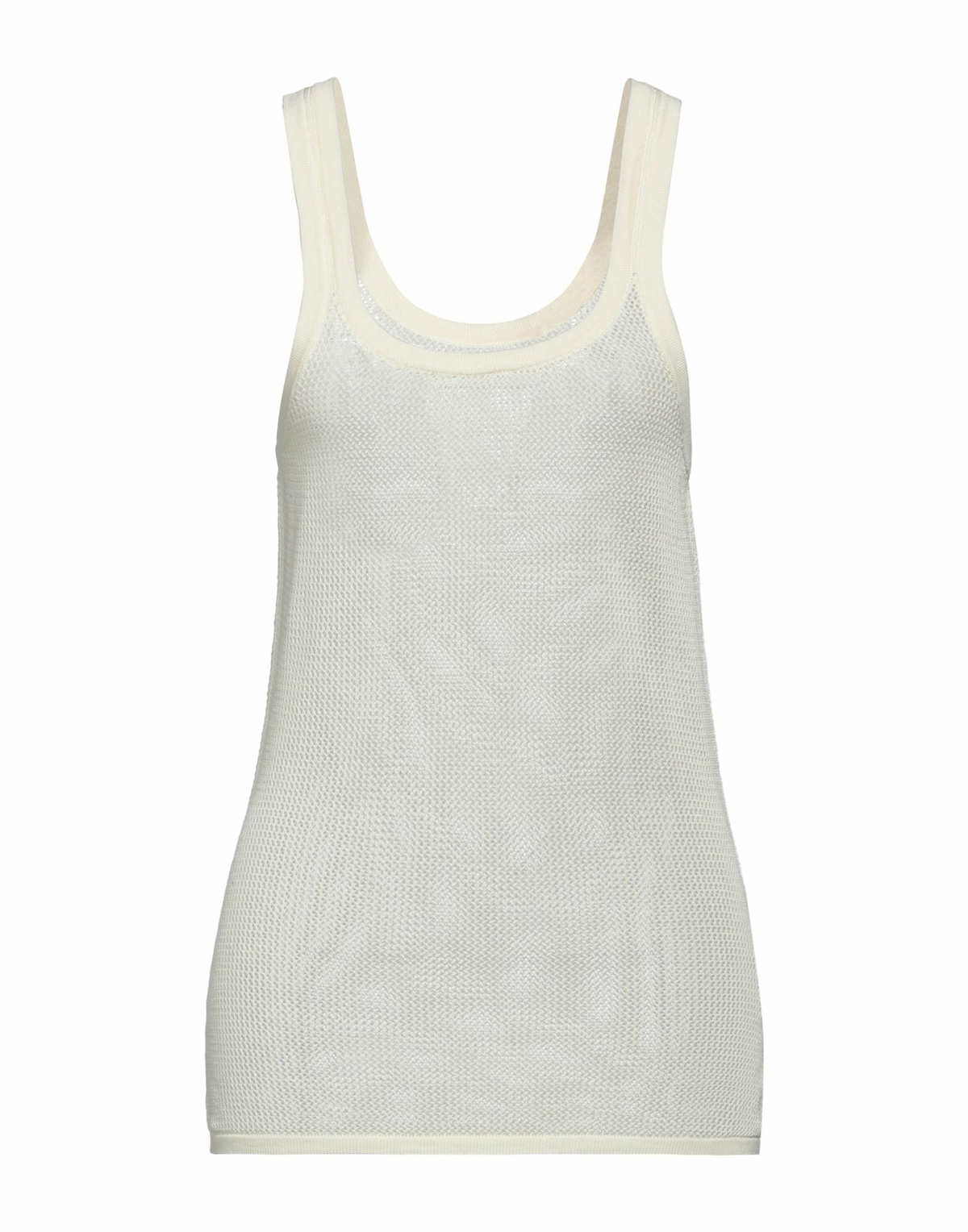 Laneus Womens Top Ivory