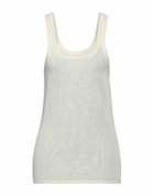 Laneus Womens Top Ivory