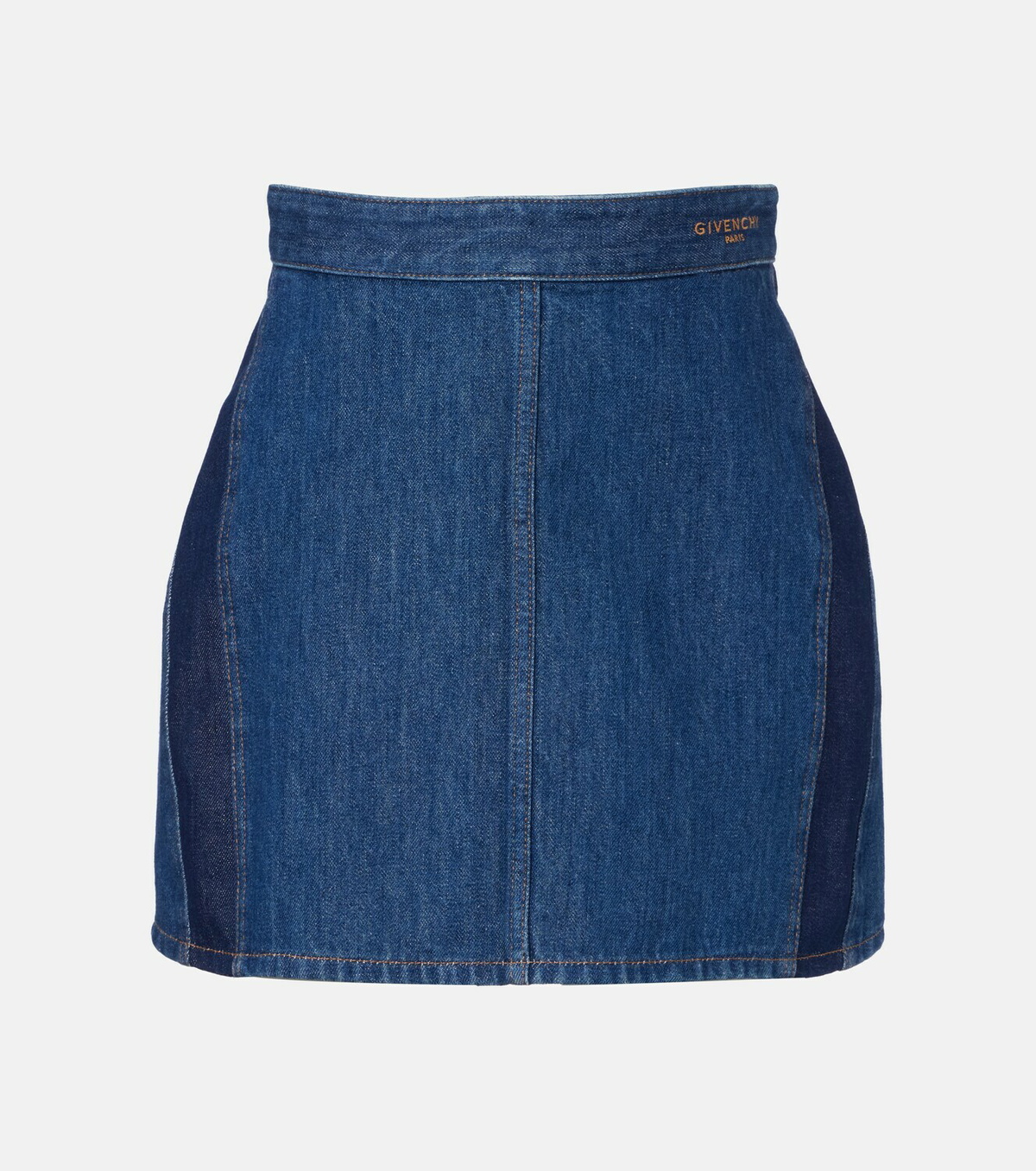 Givenchy Logo denim miniskirt