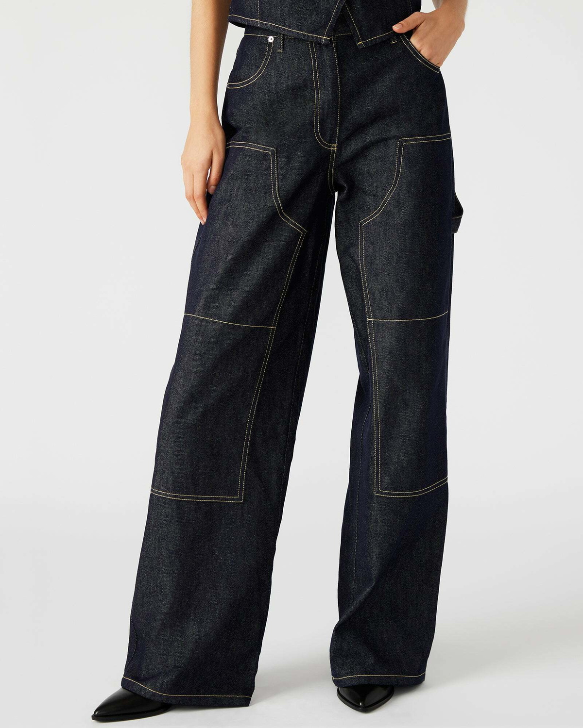 Steve Madden Ashyla Pants in Indigo