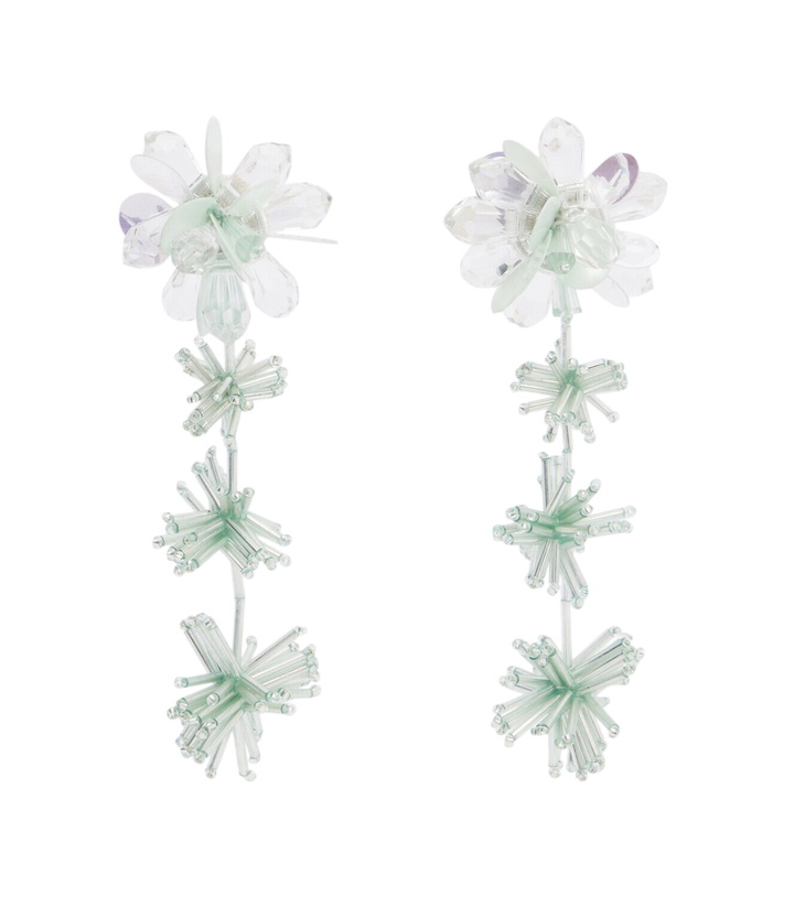 Photo: Oscar de la Renta Embellished drop earrings