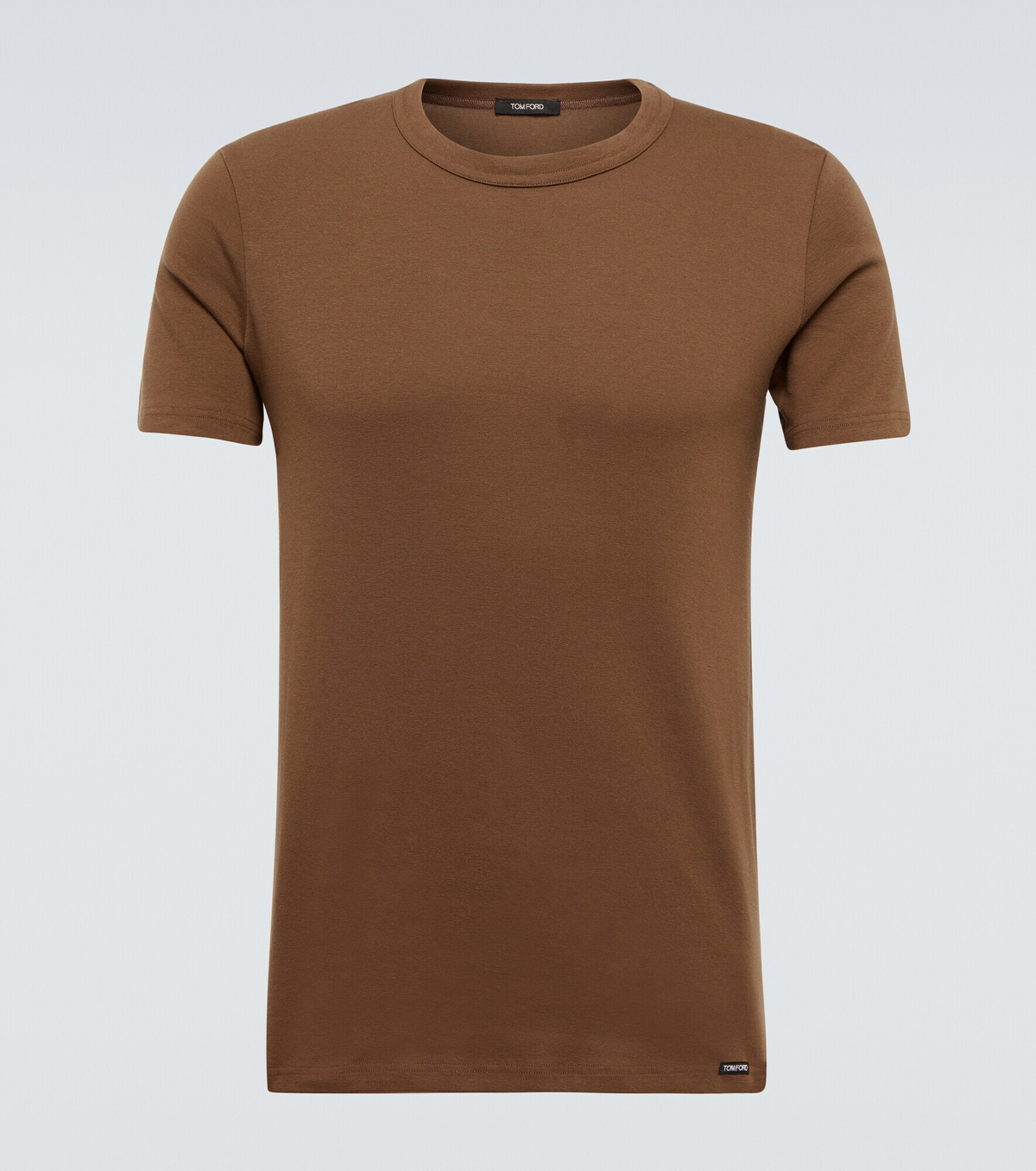 【関税＆送料込み】Tom Ford Cotton T-Shirt COTTON V-NECK T-SHIRT | Tom Ford Fashion