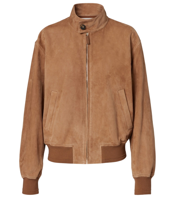 Photo: Tod's Suede bomber jacket
