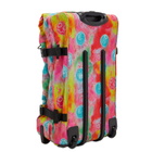 Eastpak x André Saraiva Transit'r Medium Suitcase in Fluo Clouds 