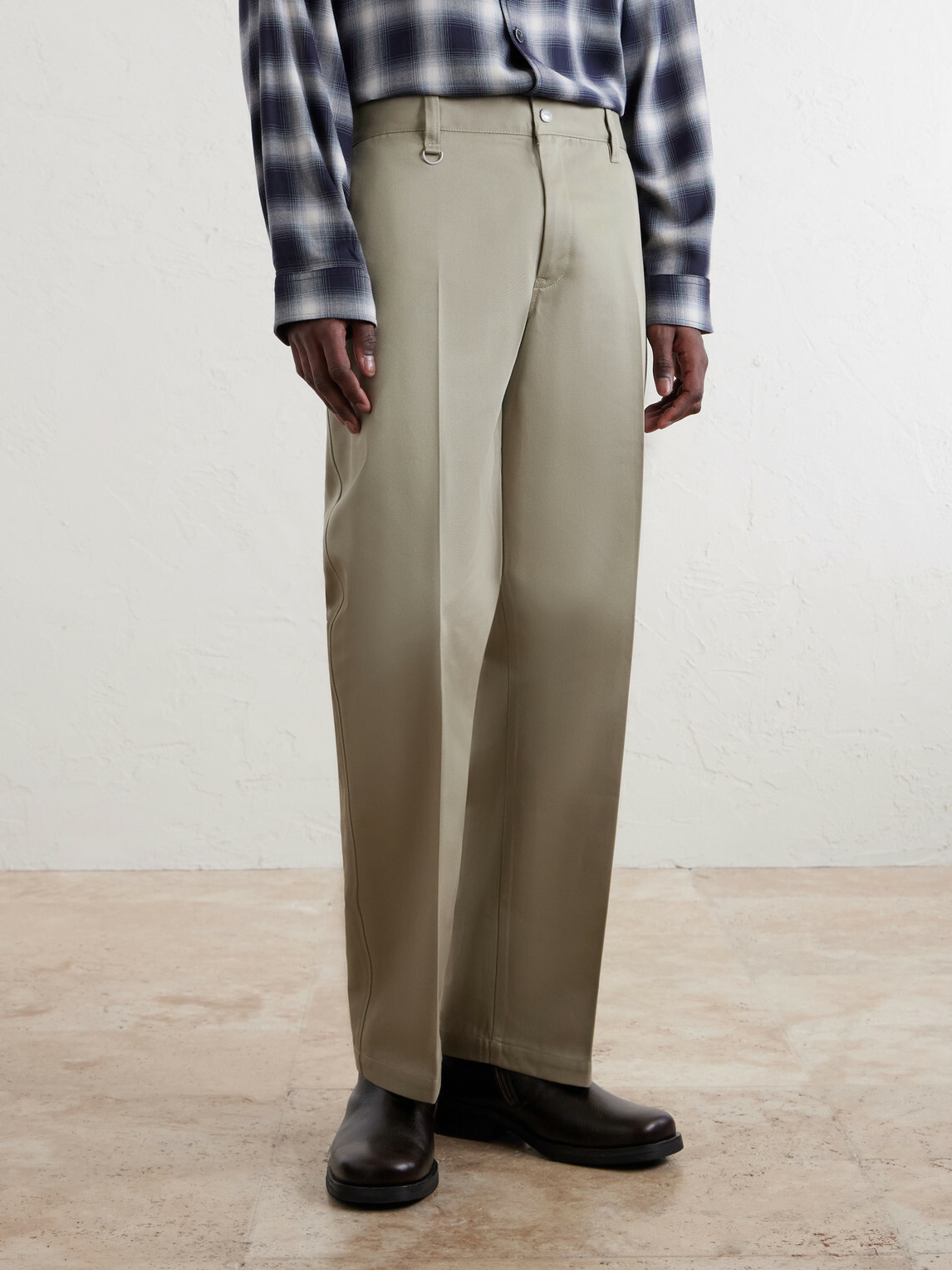 Neighborhood - Straight-Leg Twill Trousers - Neutrals