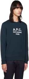 A.P.C. Navy Rufus Sweatshirt