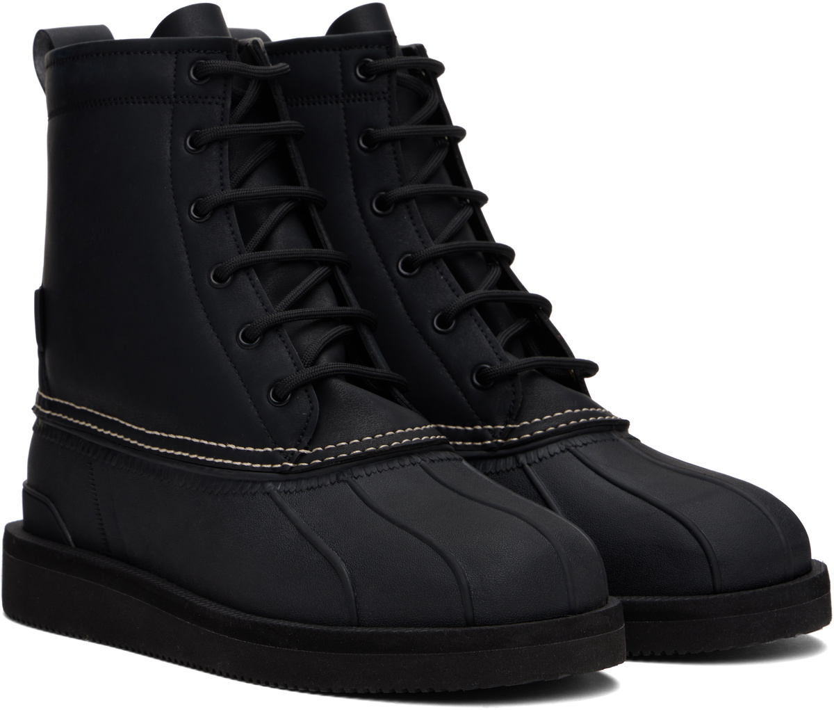 SUICOKE Black ALAL-wpab Boots Suicoke