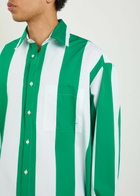 Jacquemus La Chemise Camargue Striped Cotton-poplin Shirt White