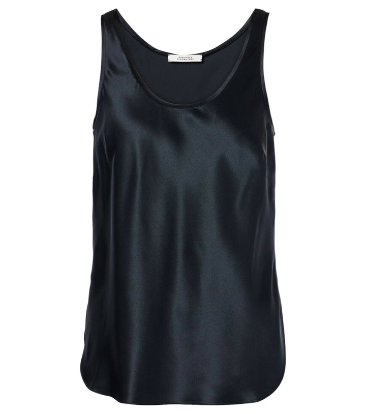 Photo: Dorothee Schumacher Sense Of Shine silk tank top