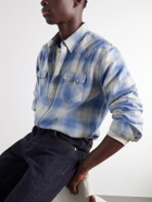 Fortela - Josh Checked Cotton Shirt - Blue