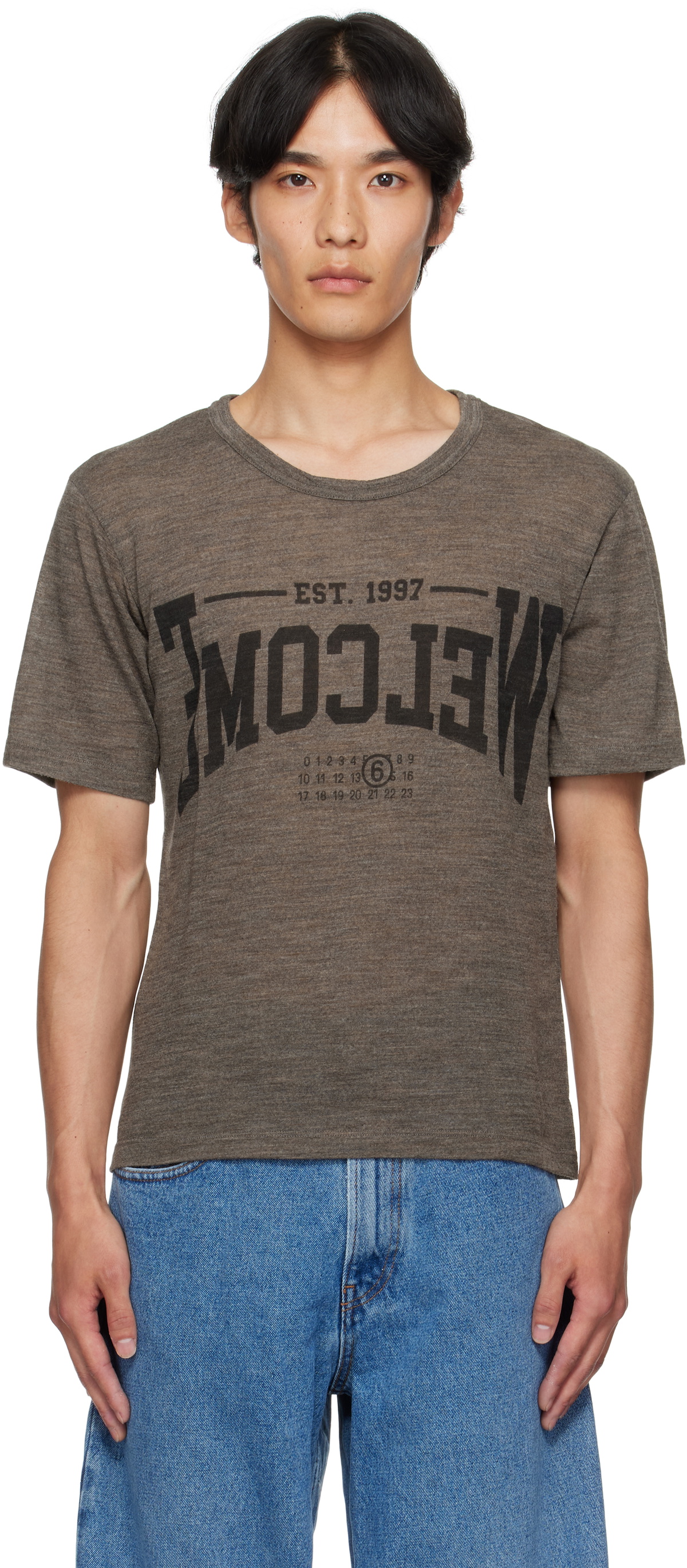 MM6 Maison Margiela Blue Salomon Edition Seamless T-shirt MM6 Maison Margiela Blue Salomon Edition Seamless T-shirt