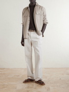 Boglioli - Garment-Dyed Cotton T-Shirt - Brown
