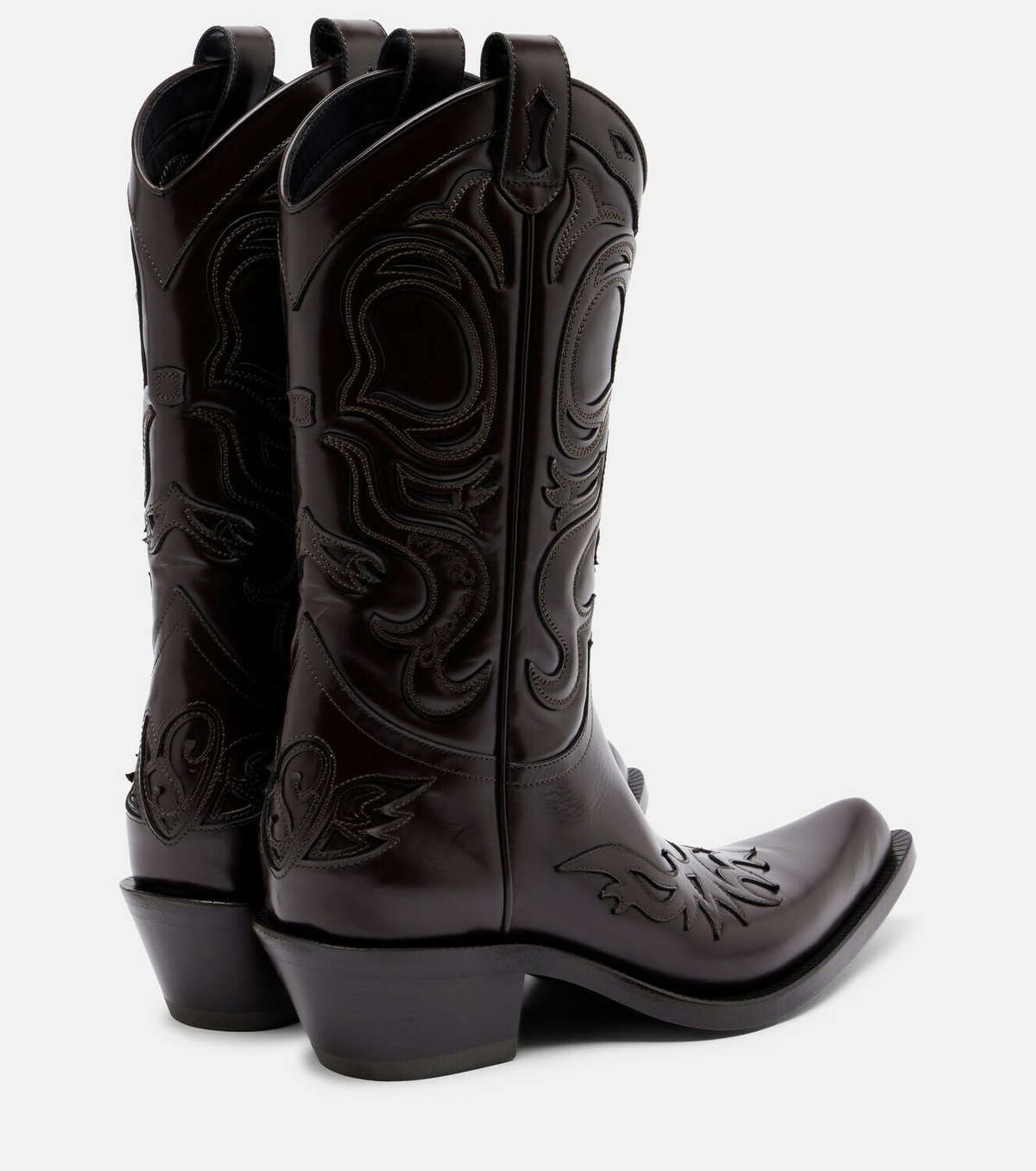 Acne Studios Bouni leather cowboy boots