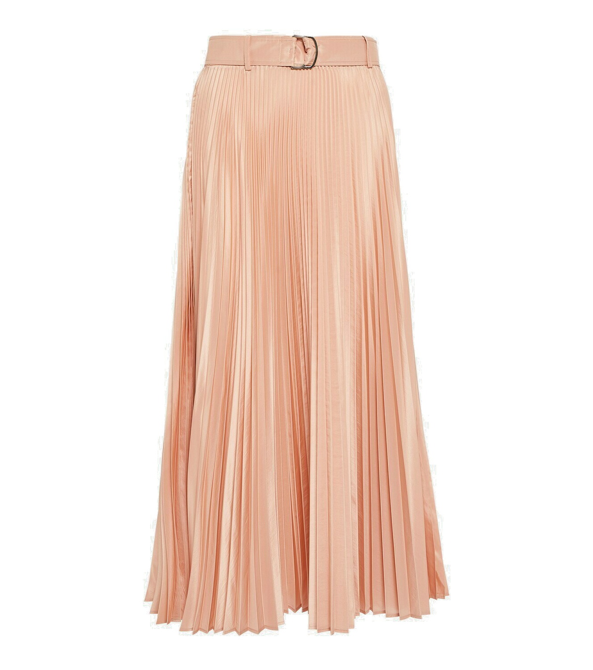 Max Mara Pleated silk-blend midi skirt Max Mara