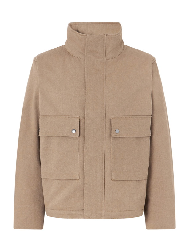 Photo: 3sixteen - Tanker Cotton-Drill Padded Jacket - Brown