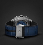 Zenith - Defy El Primero 21 Chronograph 44mm Brushed-Titanium, Alligator and Rubber Watch, Ref. No. 95.9002.9004/78.R584 - Blue