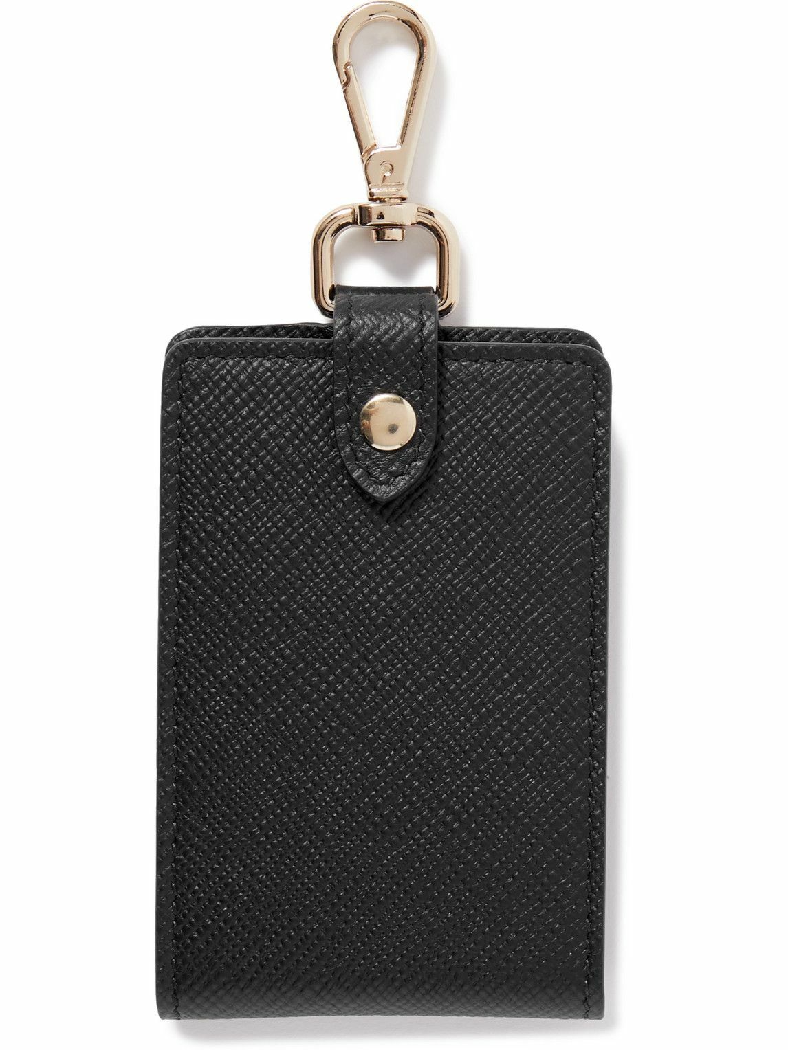 SMYTHSON Panama Cross-Grain Leather Playing Card Case for Men