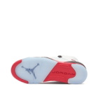 Air Jordan 5 Retro OG GS Sneaker in Sail/Red/Coconut Milk