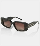 Valentino V-Cinque rectangular sunglasses