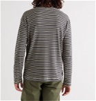 NN07 - Kurt 3463 Striped Cotton and Modal-Blend T-Shirt - Blue