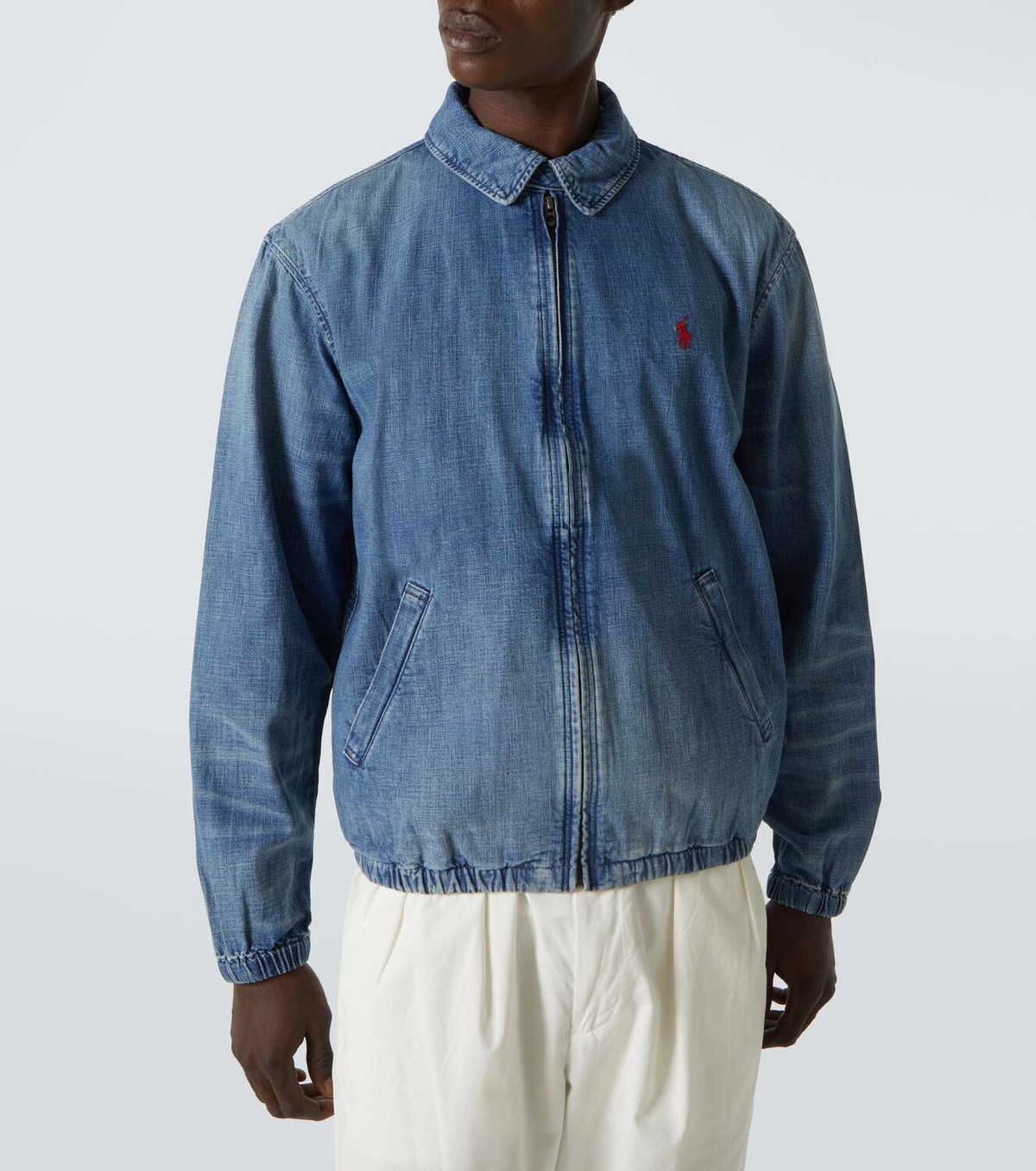 Polo Ralph Lauren denim jacket スイングトップ Polo Ralph Lauren Denim bomber jacket Polo Ralph Lauren