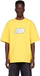 We11done Yellow Cotton T-Shirt