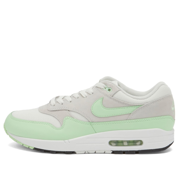 Photo: Nike Men's Air Max 1 Ess Sneaker in White/Green
