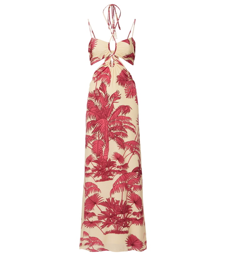 Photo: Johanna Ortiz Andalusian Rhythms printed silk maxi dress