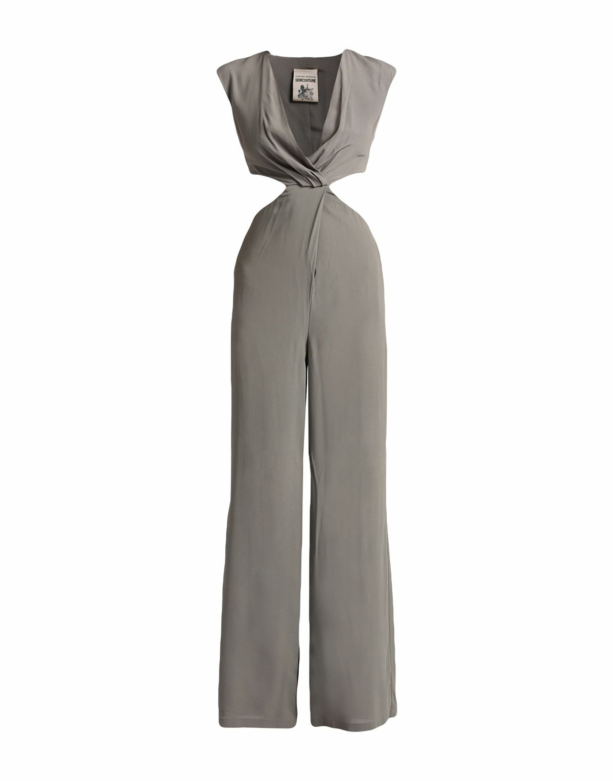 Semicouture Womens Jumpsuit in Grey