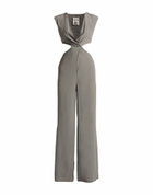 Semicouture Womens Jumpsuit in Grey