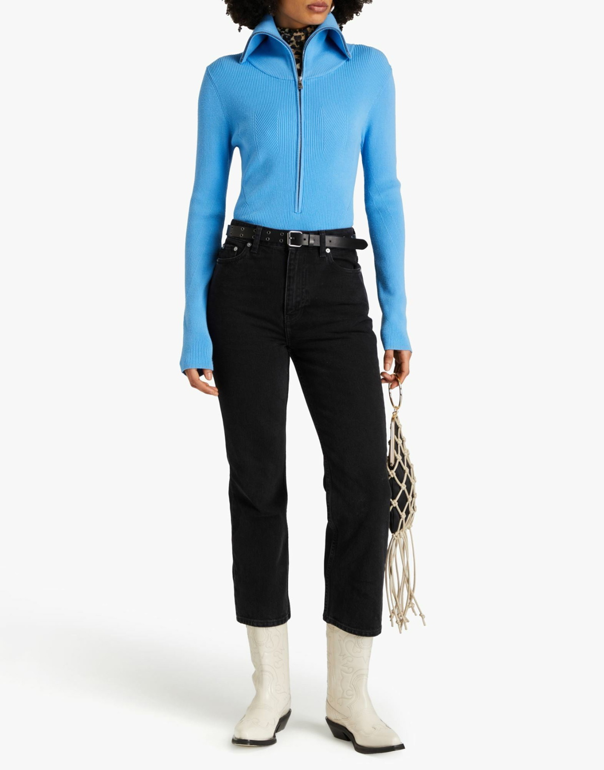 Ganni Womens Jeans in Black