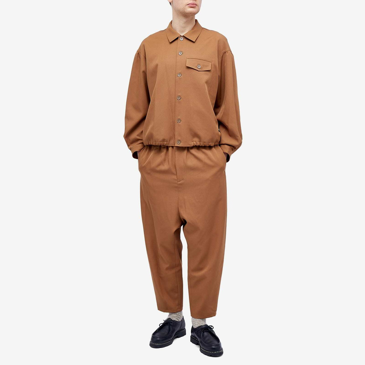 DIGAWEL Men's Shirt Jacket in Camel