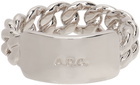 A.P.C. Silver Darwin Ring