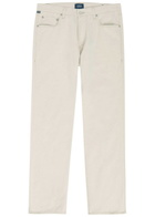 Citizens OF Humanity Elijah Straight-leg Cotton-blend Trousers Beige