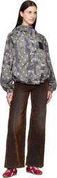 GANNI Gray Flowers Jacket