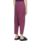 Homme Plisse Issey Miyake Purple MC July Trousers