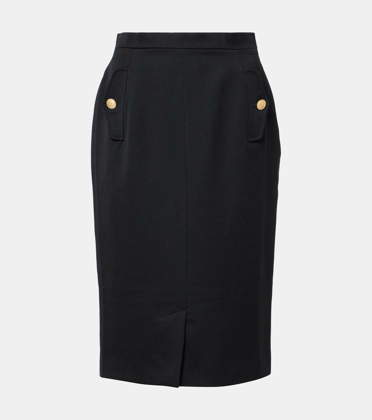 Alessandra Rich Virgin wool pencil skirt