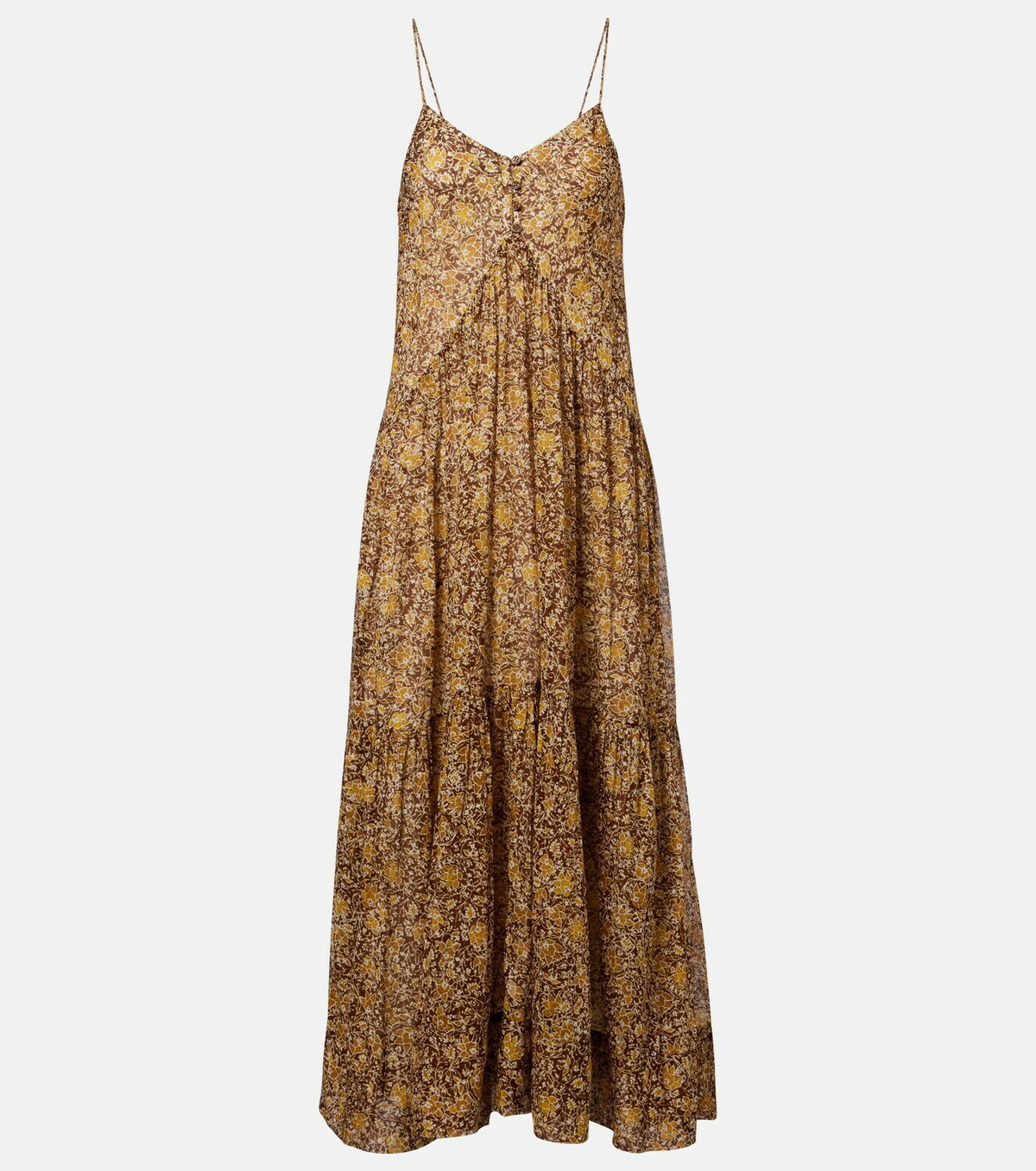 Marant Etoile Sabba floral cotton maxi dress