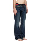 Raimundo Langlois Indigo Slim Straight Jeans