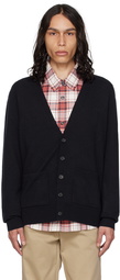 A.P.C. Navy Theo Cardigan