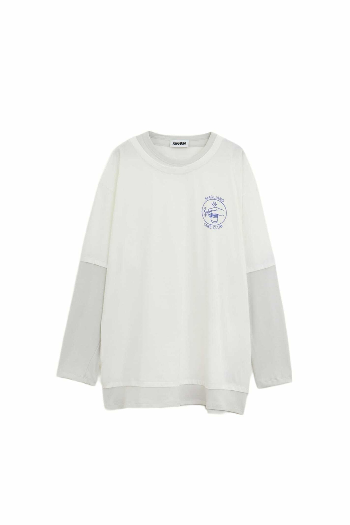 Magliano Two-tone Cotton Oversize Trauma T-shirt Magliano